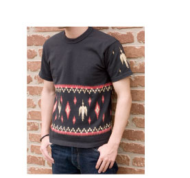 SGT-02W NATIVE PATTERN T-SHIRT